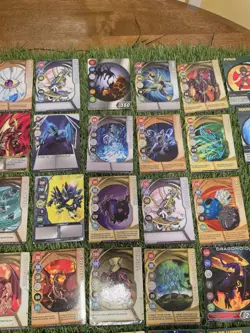 Bakugan Card Lot of 60 Cards - 32 Ability & 28 Gate (Metal Core) Cards - Image 4