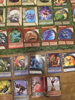 Bakugan Card Lot of 60 Cards - 32 Ability & 28 Gate (Metal Core) Cards - Image 5