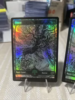Forest (276) Innistrad: Crimson Vow Foil x2 NM Full Art Land Cards MTG - Image 2