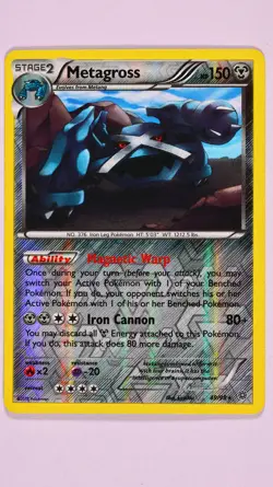 Pokemon Card Lot 9x METAL STEEL Type Holo Rares NM Metagross Lucario Cobalion - Image 4