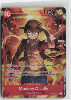 Monkey.D.Luffy Treasure Booster Set ST10-006 One Piece Promo Cards SR NM English - Image 1