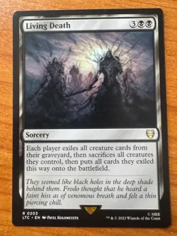 Magic MTG Living Death The Lord of the Rings Commander Decks NM! - Image 1