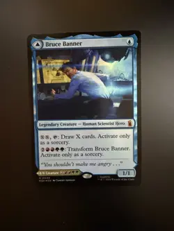 MTG Marvel Super Heroes Bruce Banner 0049 Foil - Image 1