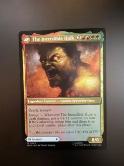 MTG Marvel Super Heroes Bruce Banner 0049 Foil - Image 2