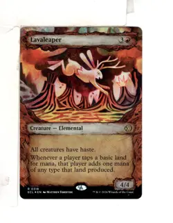 MTG SkeenAB Lavaleaper SHOWCASE FOIL from ECL. NM. - Image 1
