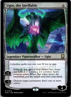 MTG SkeenAB Ugin the Ineffable from M3C. NM. - Image 1