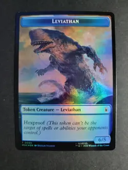 Leviathan / Food (Foil) Token MTG Marvel Super Heroes - Image 1