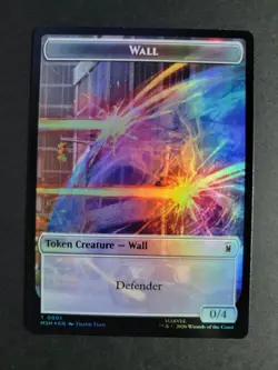 Alien / Wall (Foil) Token MTG Marvel Super Heroes - Image 2