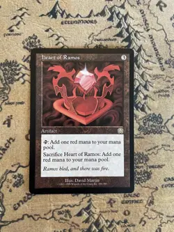MTG Magic Vintage Heart of Ramos NM! (Mercadian Masques) Rare - Image 1