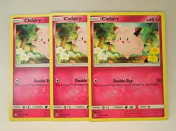 3x Pokemon Unbroken Bonds Clefairy 132/214 - Image 1
