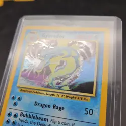 Vintage Pokemon Card Base Gyarados 6/102 Holo Rare - Image 3