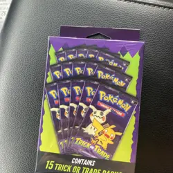 Pokemon Trick or Trade Booster Pack Set - 15 Packs 2025 - Image 2