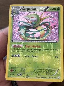 Serperior RC3/RC25 - Legendary Treasures Radiant Collection Pokemon NM NEAR MINT - Image 1