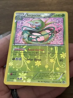 Serperior RC3/RC25 - Legendary Treasures Radiant Collection Pokemon NM NEAR MINT - Image 2