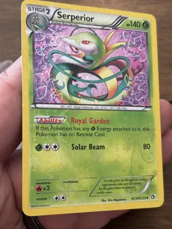 Serperior RC3/RC25 - Legendary Treasures Radiant Collection Pokemon NM NEAR MINT - Image 3