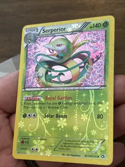 Serperior RC3/RC25 - Legendary Treasures Radiant Collection Pokemon NM NEAR MINT - Image 4