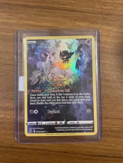 Pokemon TCG Mew GG10/GG70 Crown Zenith Galarian Gallery Holo Rare NM/M Condition - Image 3