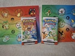 Pokemon First Partner Pack Series 1 & 2 Sealed 2-Pack Promo 2021 - Image 1