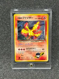 Pokemon Team Rocket's Moltres No.146 Gym Heroes Japanese Holo NM Pocket Monsters - Image 1