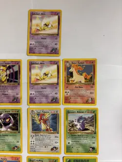 Vintage Pokemon Card Lot 13 Cards - Image 5