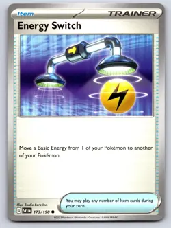 Energy Switch 173/198 Common Scarlet & Violet Pokemon Near Mint - Image 1