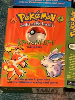 Lot of Pokemon Starter Deck Boxes Some with Rules/Marbles 1999 WotC - Image 2