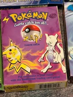 Lot of Pokemon Starter Deck Boxes Some with Rules/Marbles 1999 WotC - Image 3