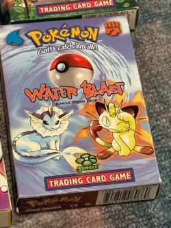 Lot of Pokemon Starter Deck Boxes Some with Rules/Marbles 1999 WotC - Image 4
