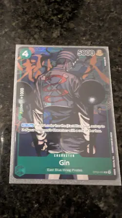 One Piece TCG - OP03-024 - Gin - Rare - Alt Art English Card - NM - Image 1