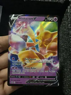 Pokemon Alakazam V SWSH083 BLACK STAR PROMO - Image 3