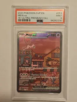 Mew 053 Sealed Promo Scarlet & Violet 151 Pokemon promo PSA 9 - Image 1