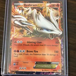Reshiram EX - Holo BW36 Promo Pokemon Black and White Promos NM - Image 3