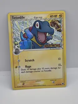 Pokemon Dragon Frontiers Totodile Common 67/101 Reverse Holo LP - Image 1