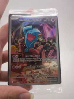 2025 Pokemon—Team Rocket's Wobbuffet #203 Scarlet & Violet Promo—Promo [Sealed] - Image 1