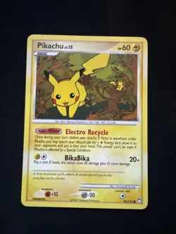 Pikachu 94/123 Common Mysterious Treasures Pokemon Lightly Played - Image 1