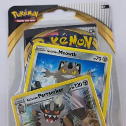 Pokemon Sword & Shield Rebel Clash Blister Pack Perrserker Sealed 2020 - Image 3