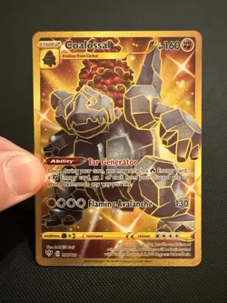 Coalossal 198/189 Secret Rare Pokemon Tcg Near Mint Full Art Holo - Image 2