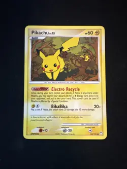 Pikachu 94/123 Common Mysterious Treasures Pokemon Lightly Played - Image 1