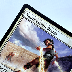 Magic the Gathering Suppression Bonds Card Regular Common ORI 2015 - Image 3