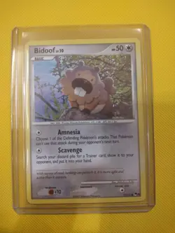 Bidoof 011/017 Pop Series 6 Regular Pokemon MJ Lp - Image 1