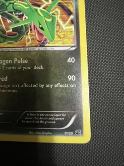 Rayquaza 11/20 Dragon Vault Holo Rare English Pokemon TCG - Image 5