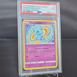 Pokemon TCG Shining Mew 40/73 Shining Legends Holo PSA 9 English 2017 - Image 1
