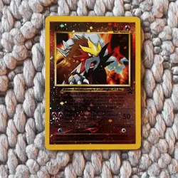 Pokemon Entei Black Star Promo Reverse Holo #34 Near Mint - Image 1