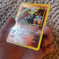 Pokemon Entei Black Star Promo Reverse Holo #34 Near Mint - Image 5