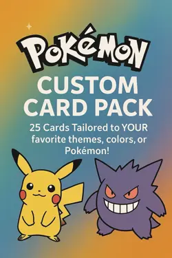 CUSTOM POKEMON CARD PACK (25x)!! Tailored To You! Holos/Reverses, EX/GX/V - Image 1