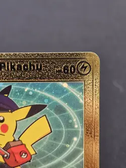 Special Delivery Pikachu Gold Foil Pokemon Card SWSH074 60 HP - Image 3