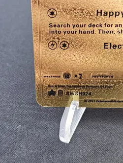 Special Delivery Pikachu Gold Foil Pokemon Card SWSH074 60 HP - Image 5