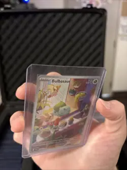 Pokemon TCG Bulbasaur Illustration Card Stellar Crown 143/142 NM/M Condition - Image 5
