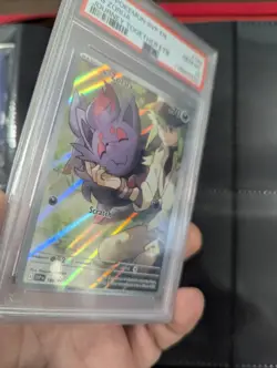 Pokemon TCG N's Zorua 189 Scarlet & Violet Promo Holo Card Journey Together - Image 4