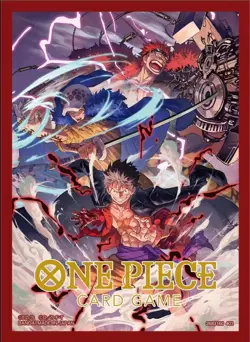 ONE PIECE Three Captians One Piece Official Card Sleeves 70ct NEW SELAED - Image 1